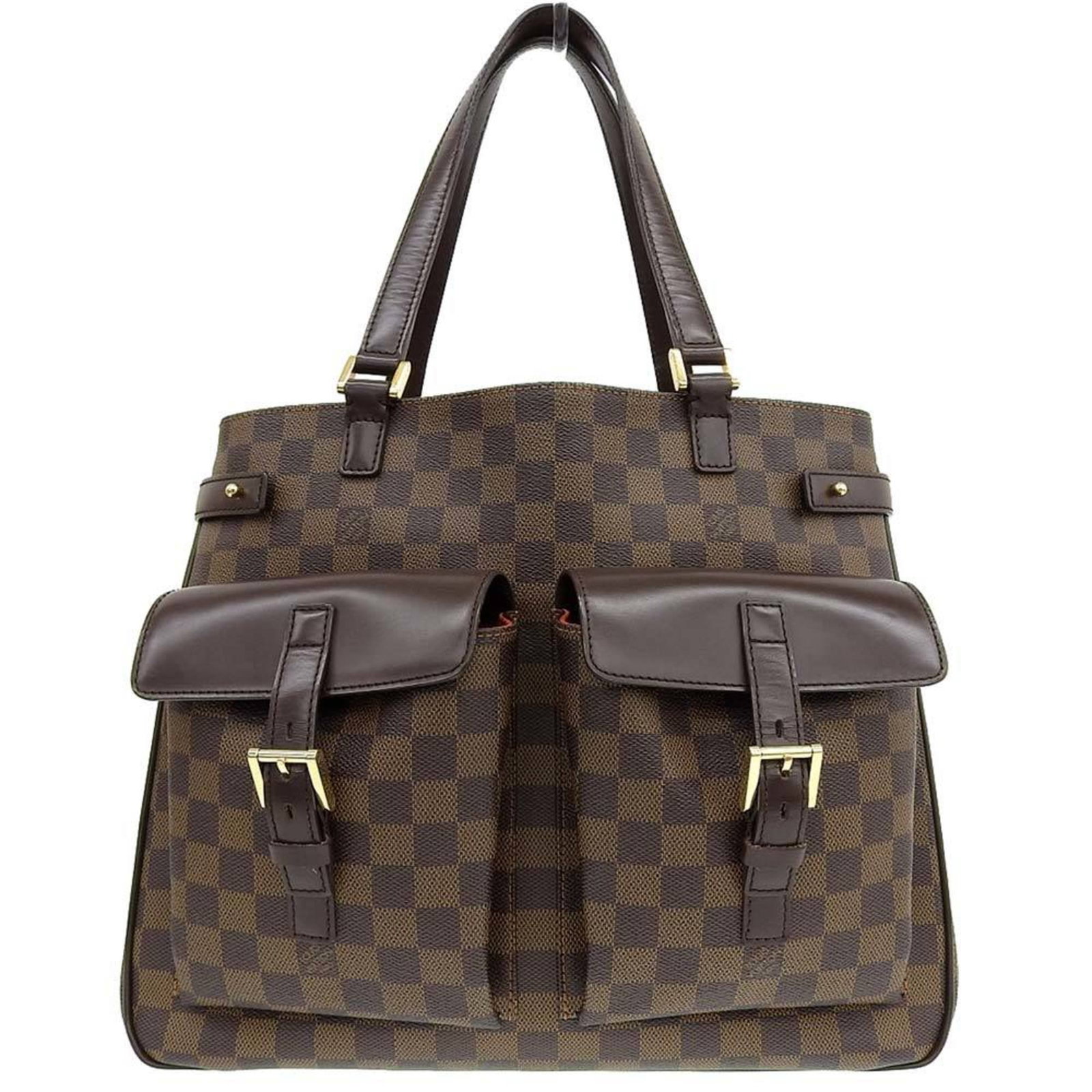 Louis Vuitton LOUIS VUITTON Damier Uzes Tote Bag Handbag Ebene N51128: Louis Vuitton LOUIS VUITTON Damier Uzes Tote Bag Handbag Ebene N51128 Brand: Louis Vuitton Line: Damier Model: N51128 Type: Handbag Tote bag Material: Damier Canvas Damier Canvas: Color: Damier Canvas