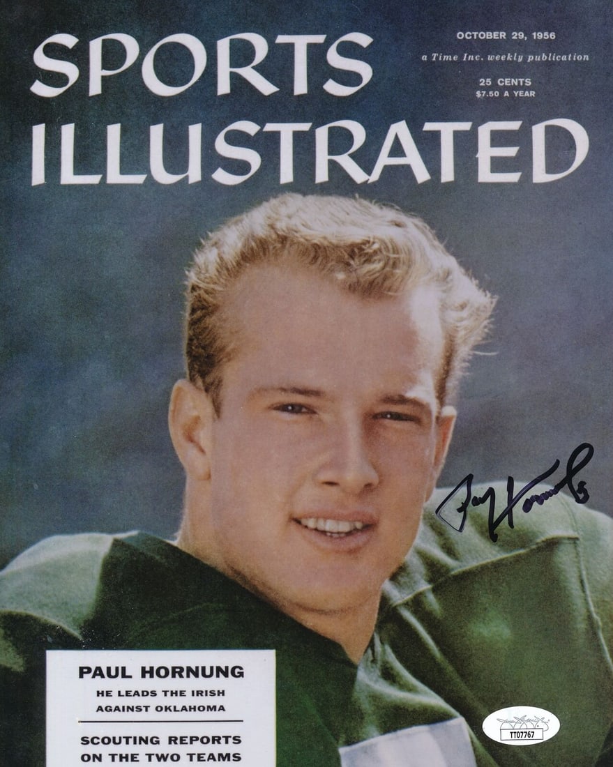 Paul Hornung HOF Autographed 8x10 Photo Green Bay Packers JSA 180833: Paul Hornung HOF Autographed 8x10 Photo Green Bay Packers JSA 180833 Sport: Football Product: Photo Original/Reprint: Original Team: Green Bay Packers Autograph Authentication: JSA League: NFL Pre-Own