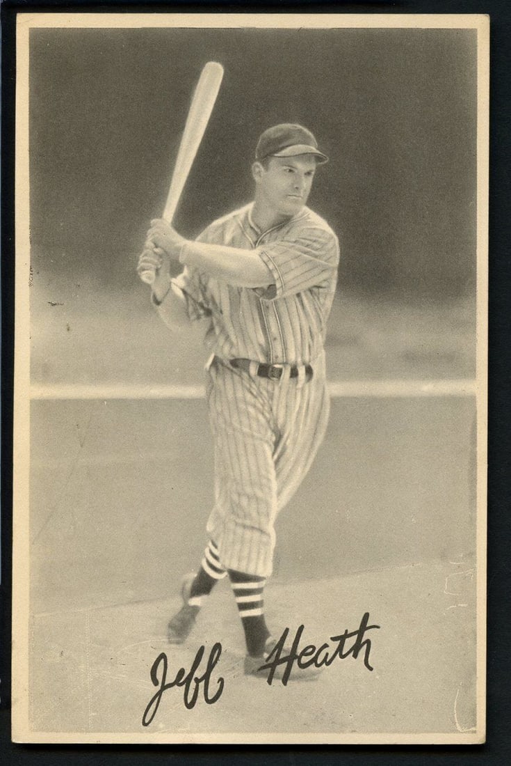 1939 Goudey Premiums R303-B Jeff Heath: 1939 Goudey Premiums R303-B Jeff Heath Sport: Baseball Product: Photo Original/Reprint: Original Team: Cleveland Indians Autograph Authentication: Fanatics Authentic League: MLB Pre-Owned While the lo