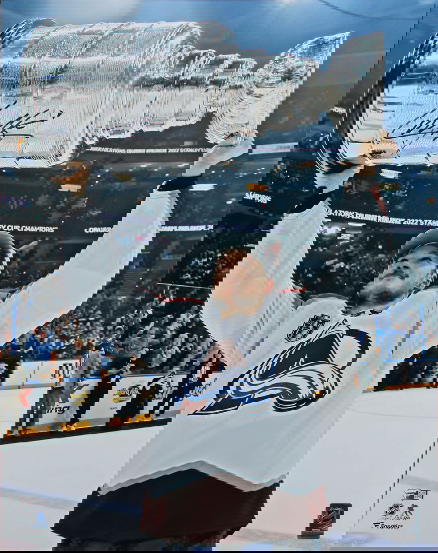 Avalanche Cale Makar Signed 16x20 Stanley Cup Photo Fanatics: Avalanche Cale Makar Signed 16x20 Stanley Cup Photo Fanatics Sport: Hockey Product: Photo Original/Reprint: Original Player: Cale Makar Team: Colorado Avalanche Autograph Authentication: FAN Product C