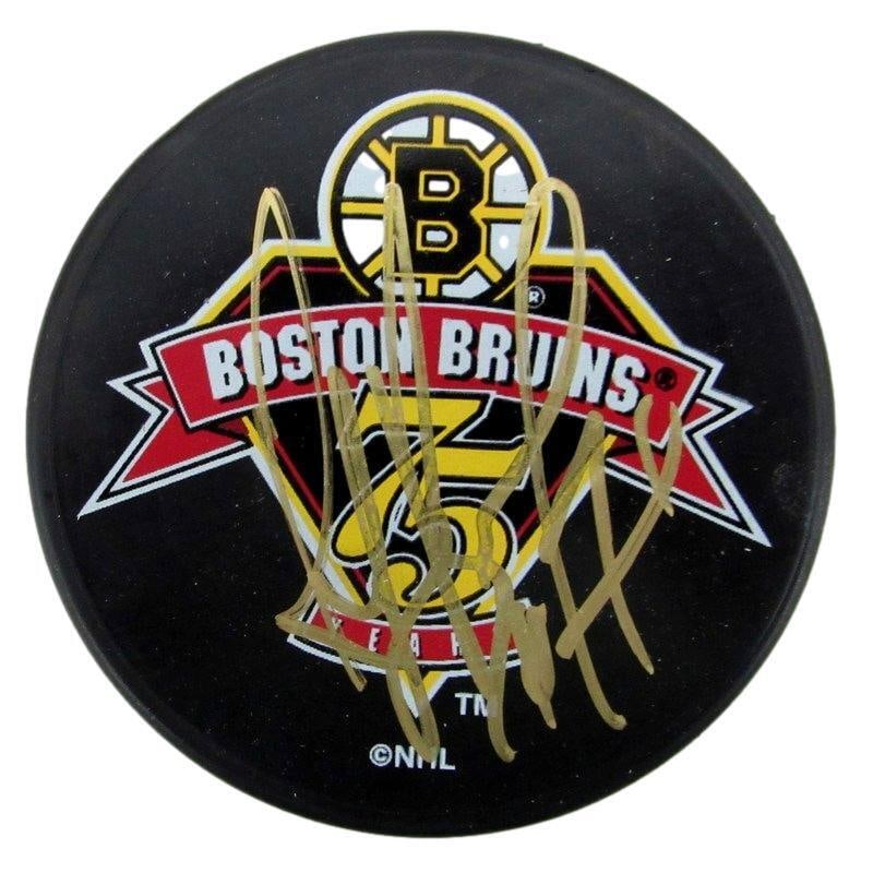 Ray Bourque HOF Autographed Boston Bruins 75 Years Hockey Puck JSA 181495: Ray Bourque HOF Autographed Boston Bruins 75 Years Hockey Puck JSA 181495 Sport: Hockey Team: Boston Bruins League: NHL Product: Puck Original/Reprint: Original Signed: YES Pre-Owned While the lot ima