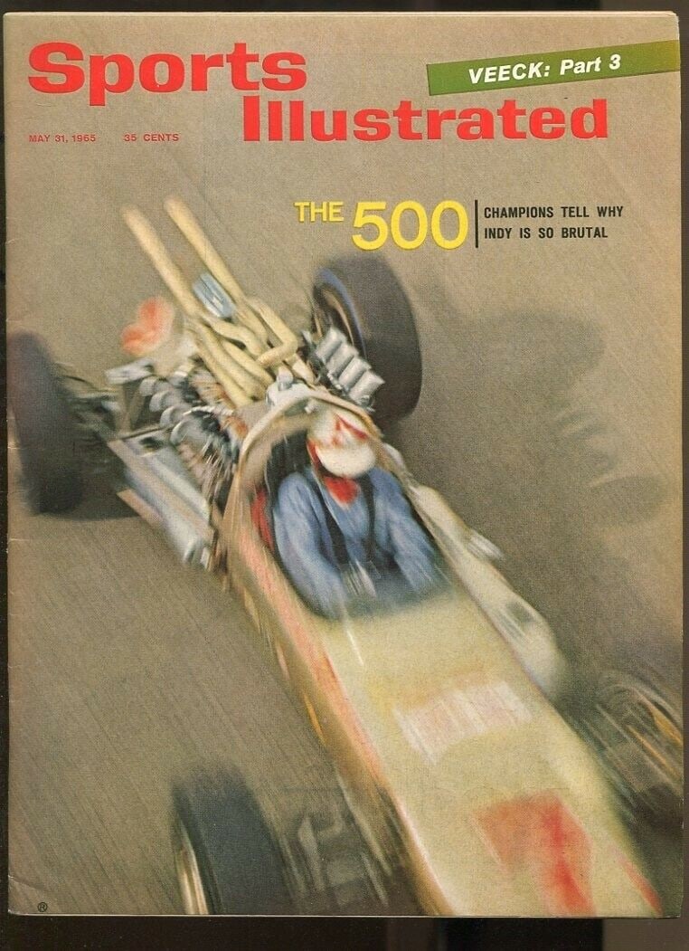 Lloyd Ruby 1965 Sports Illustrated No Label Newsstand 5/31 Indy 500 80314: Lloyd Ruby 1965 Sports Illustrated No Label Newsstand 5/31 Indy 500 80314 Player: Lloyd Ruby Year: 1965 Sport: Auto Racing Original/Reproduction: Original Country/Region of Manufacture: United States