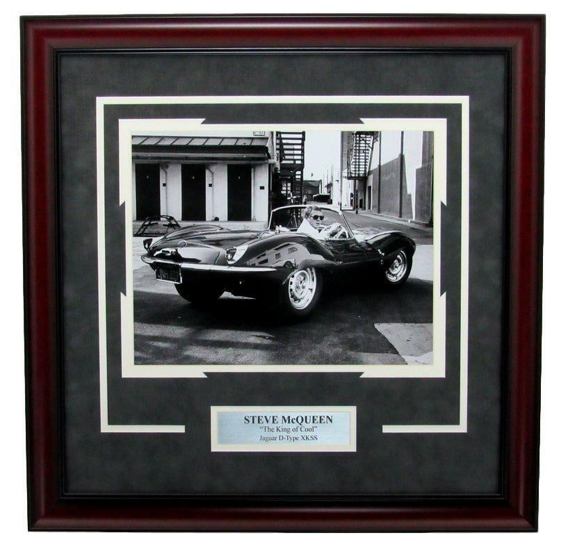 Steve McQueen The King of Cool" 11x14 Framed Photo": Steve McQueen The King of Cool" 11x14 Framed Photo Antique: No Theme: Celebrities Pre-Owned While the lot images are representative of the item, the size, placement and strength of the signature may v
