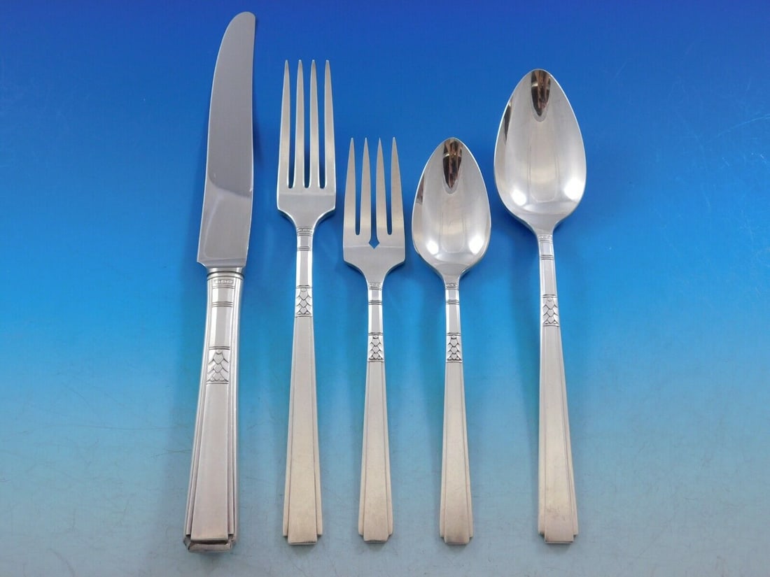 Prestige silver plate flatware deals