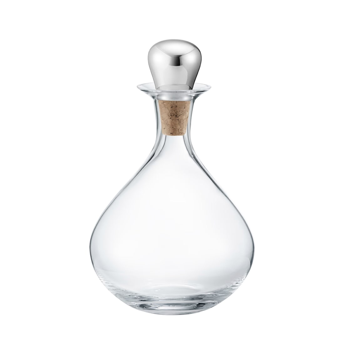 Sky by Georg Jensen Stainless Steel and Glass Liquor Decanter Modern - New: Sky by Georg Jensen Stainless Steel and Glass Liquor Decanter Modern - New Type: Decanter Style: Modern Part of the enjoyment of wine or spirits is beyond just taste: the beautiful color and aroma als