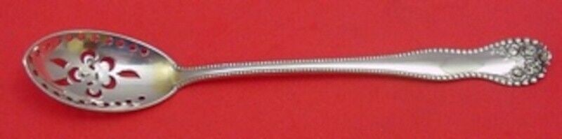 Lancaster by Gorham Sterling Silver Olive Spoon Original Pierced 5 7/8" Serving: Lancaster by Gorham Sterling Silver Olive Spoon Original Pierced 5 7/8" Serving Pattern: Lancaster Composition: Sterling Silver Type: Serving Spoon Maker: Gorham Age: 1850-1899 Lancaster by gorhamster