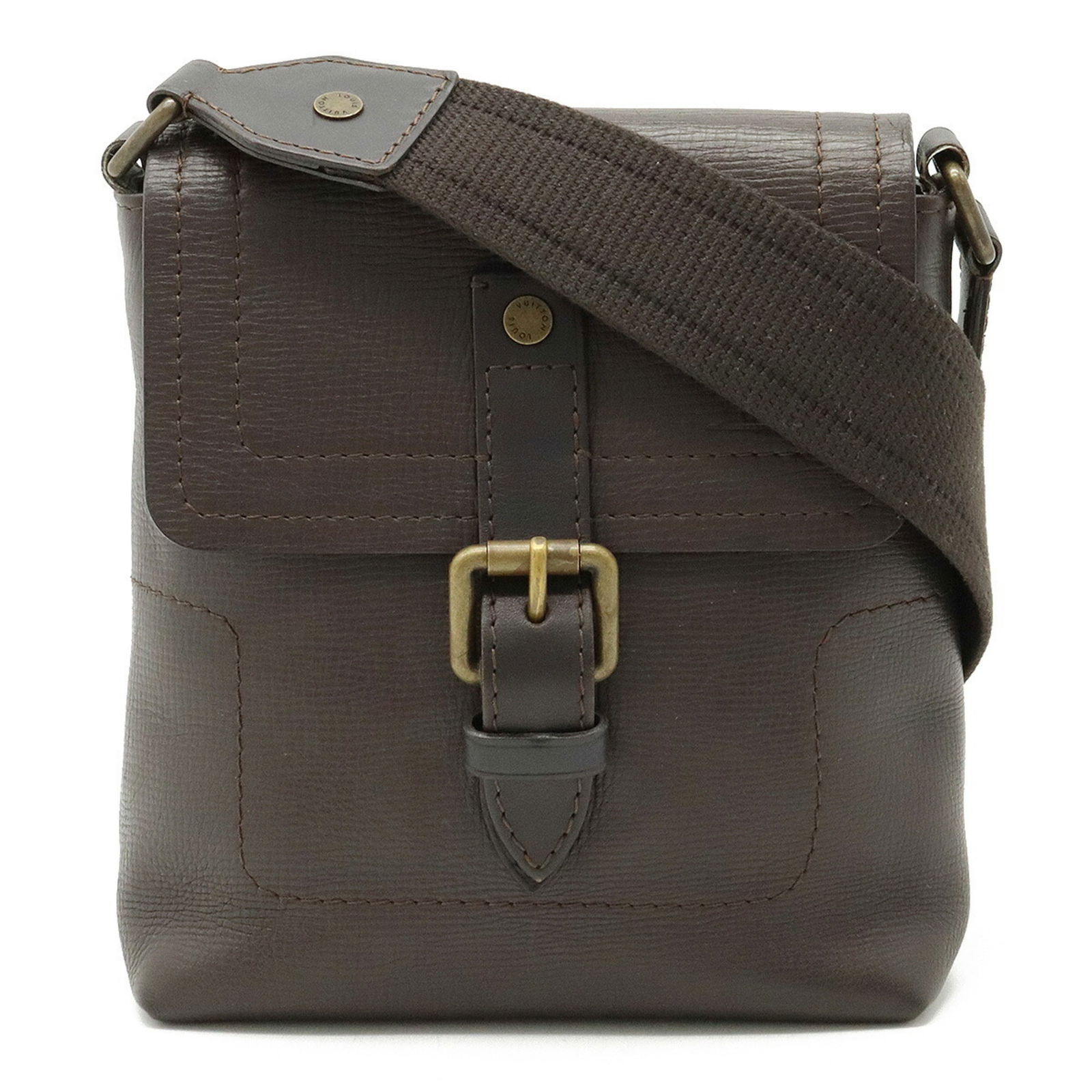 LOUIS VUITTON Utah Yuma Shoulder Bag Pochette Calf Leather Cafe Dark Brown M92995: LOUIS VUITTON Utah Yuma Shoulder Bag Pochette Calf Leather Cafe Dark Brown M92995 Brand: Louis Vuitton Model: M92995 Type: Shoulder bag Material: Leather Leather: Leather/Fur Type: Calf leather Color: