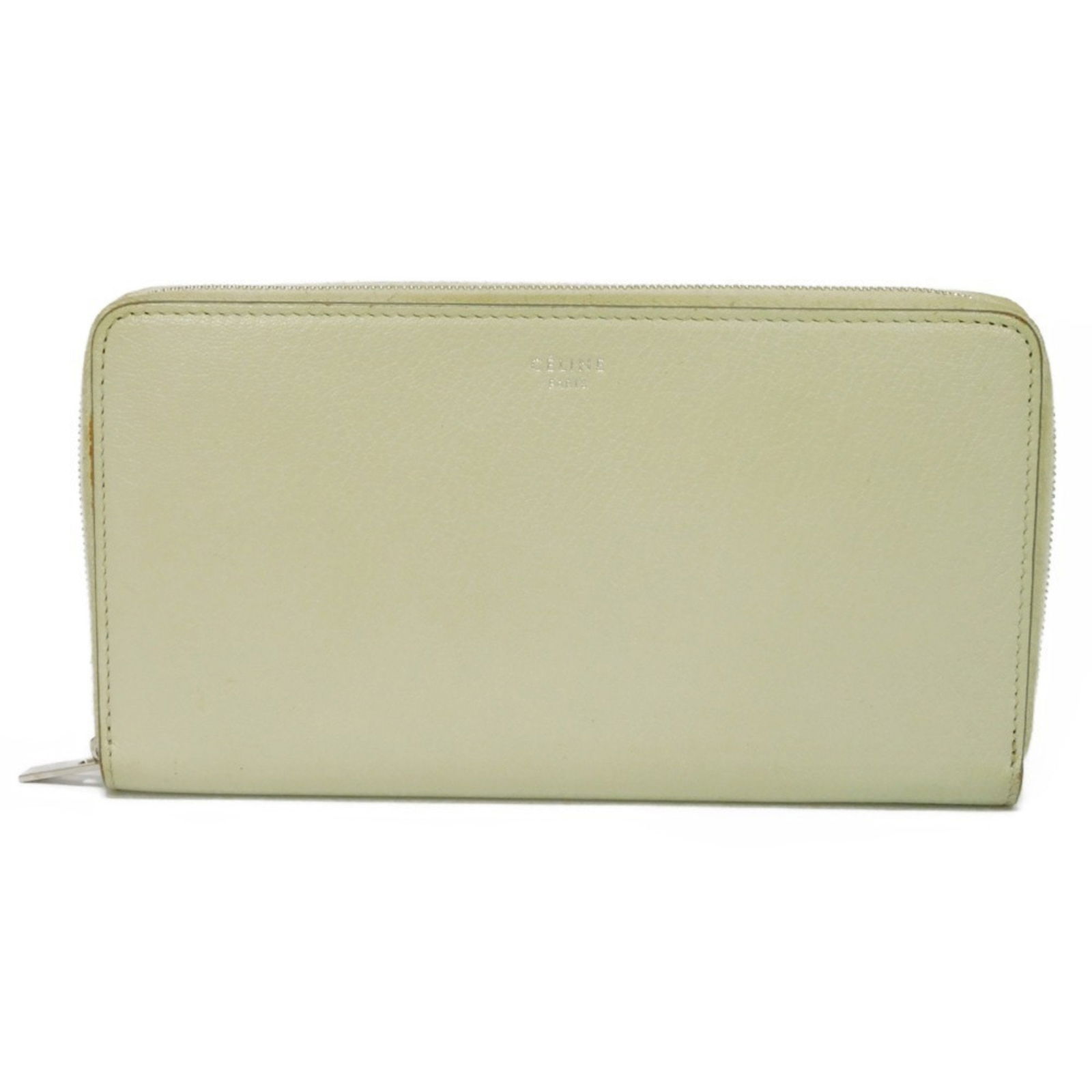 Celine CELINE Long Wallet Large Zipped Multi-Function Round Zipper Old Logo Light Gray 10500 Men's: Celine CELINE Long Wallet Large Zipped Multi-Function Round Zipper Old Logo Light Gray 10500 Men's Women's Brand: Celine Country of Origin: Italy Type: Long wallet (bi-fold) Gender: Women Material: Le