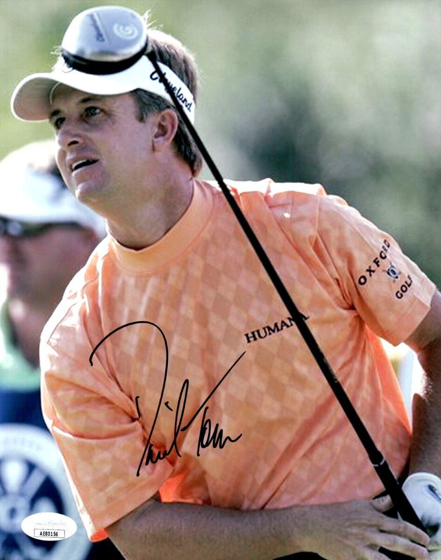 David Toms Signed Autographed 8X10 Photo PGA Post Swing Driver JSA: David Toms Signed Autographed 8X10 Photo PGA Post Swing Driver JSA Sport: Golf-PGA Product: Photo Original/Reprint: Original Player: David Toms Autograph Authentication: James Spence (JSA) Pre-Owned W