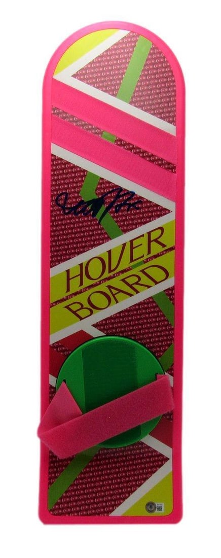 Michael J Fox Autographed "Back to the Future" Hoverboard Beckett 174211: Michael J Fox Autographed "Back to the Future" Hoverboard Beckett 174211 Industry: Movies Original/Reproduction: Original Original/Reprint: Original Product: Misc Signed: YES Pre-Owned While the lot i