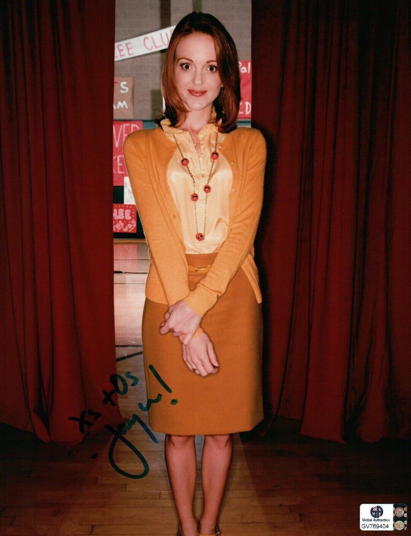 Jayma Mays Hand Signed Autographed 8X10 Photo Glee Back Stage: Jayma Mays Hand Signed Autographed 8X10 Photo Glee Back Stage Object Type: Photograph Industry: Television Original/Reproduction: Original Autograph Authentication: Global Authentics (GAI) Pre-Owned W