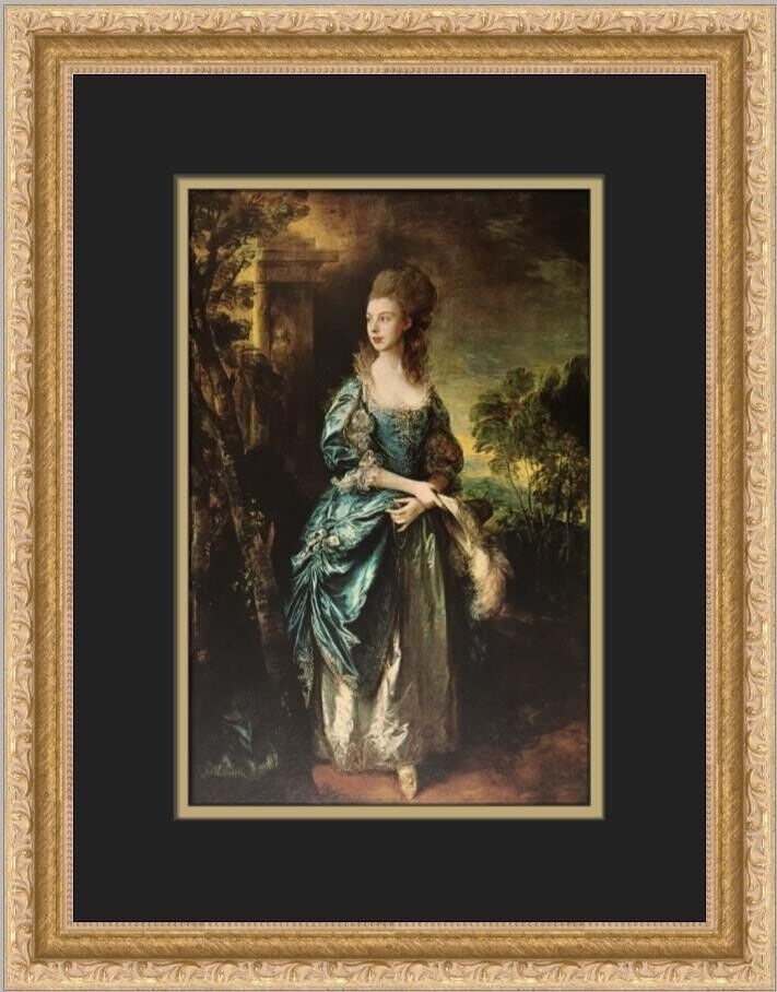 Thomas Gainsborough The Honorable Frances Duncombe Custom Framed Print: Thomas Gainsborough The Honorable Frances Duncombe Custom Framed Print Unit Of Sale: Single Piece Artist: Thomas Gainsborough Size: Medium Custom Bundle: No Item Length: 13 in Region Of Origin: United