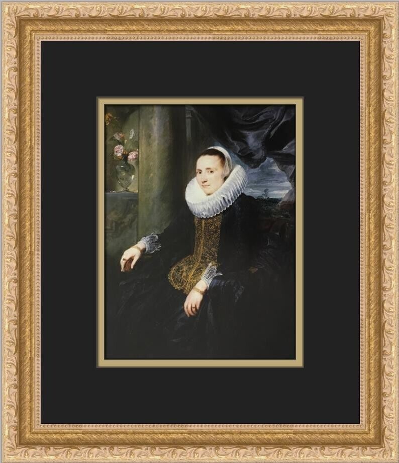 Sir Anthony Van Dyck Margareta Snyders Custom Framed Print: Sir Anthony Van Dyck Margareta Snyders Custom Framed Print Unit Of Sale: Single Piece Artist: Sir Anthony Van Dyck Image Orientation: Portrait Size: Medium Signed: No Period: Contemporary (1970 - 2020