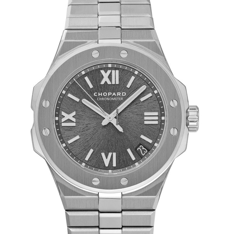 Chopard Alpine Eagle: Chopard Alpine Eagle Brand: Chopard Model: Alpine Eagle Dealer product code: 13180A Movement: Automatic Case material: Steel Bracelet material: Steel Year of production: Unknown Condition: New(Unworn