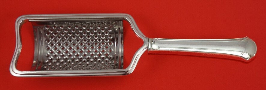 Chippendale by Towle Sterling Silver Cheese Grater Curved HH WS Custom Made: Chippendale by Towle Sterling Silver Cheese Grater Curved HH WS Custom Made Chippendale by towlesterling silver hollow handle with stainless implement curved cheese grater 8 1/2" custom made, in the p