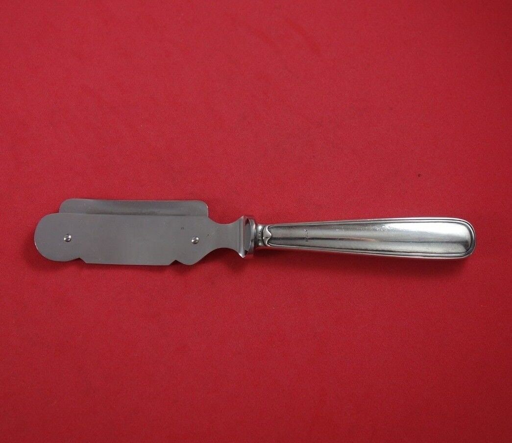 Old Italian by Buccellati Italian Sterling Silver Cheese Slicer / Lemon Slicer: Old Italian by Buccellati Italian Sterling Silver Cheese Slicer / Lemon Slicer Old italian by buccellatisterling silver hollow handle with stainless implement cheese slicer / lemon slicer 7" in the pa