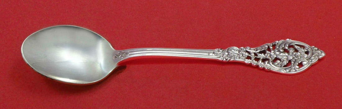 Florentine Lace By Reed and Barton Sterling Silver Infant Feeding Spoon Custom: Florentine Lace By Reed and Barton Sterling Silver Infant Feeding Spoon Custom Florentine lace by reed & barton sterling silver custom made infant feeding spoon 5 3/4" in the pattern florentine lace b
