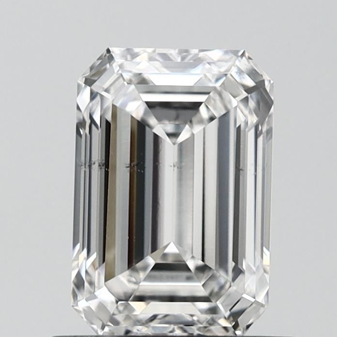 Ideal Loose Diamond - Emerald 1.03ct F VS2: Ideal Loose Diamond - Emerald 1.03ct F VS2 Ideal Cut: Yes Source: This is a real non-mined Diamond that has been grown in a lab Shape: Emerald Carats: 1.03 Color: F Clarity: VS2 Ratio: 1.4667 Polish: 