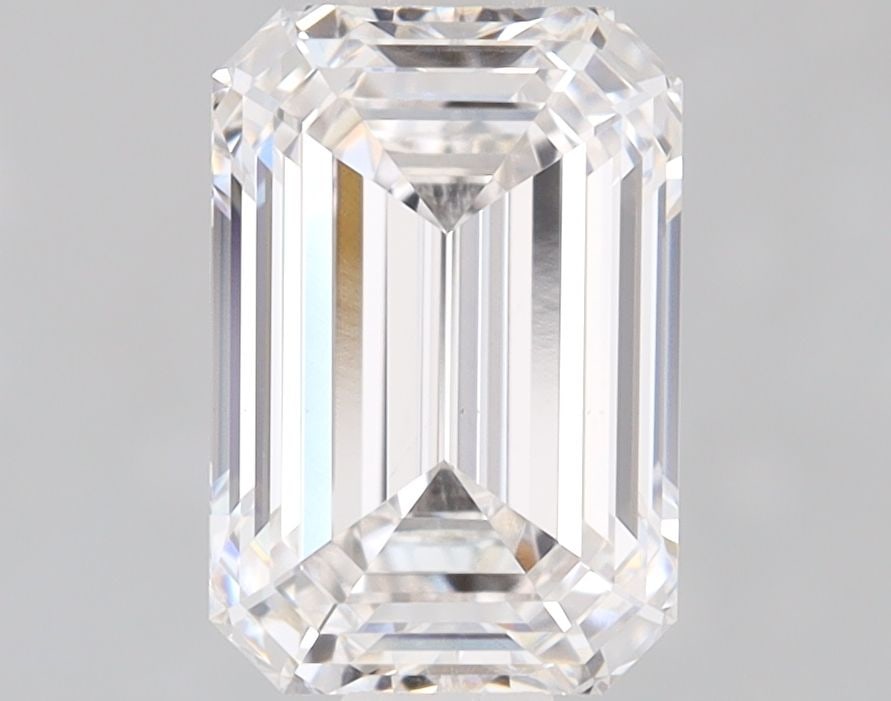 Ideal Loose Diamond - Emerald 1.02ct F VS1: Ideal Loose Diamond - Emerald 1.02ct F VS1 Ideal Cut: Yes Source: This is a real non-mined Diamond that has been grown in a lab Shape: Emerald Carats: 1.02 Color: F Clarity: VS1 Ratio: 1.4640 Polish: 