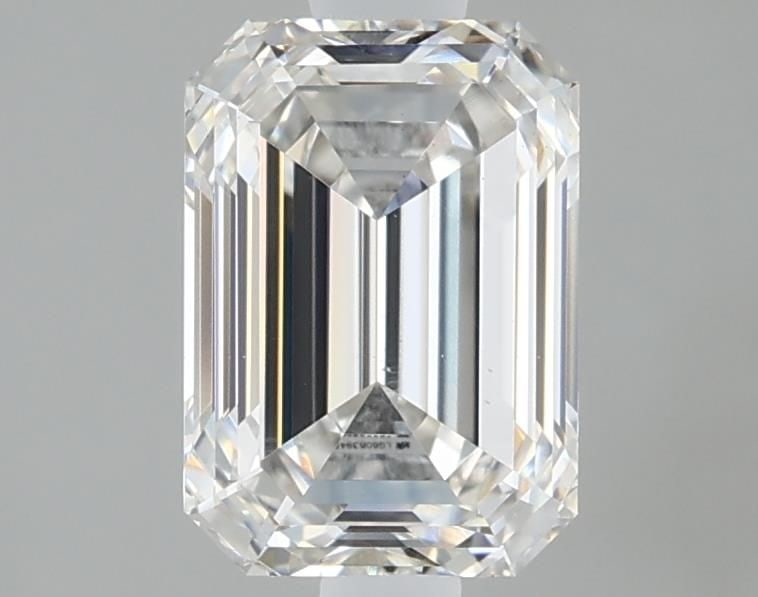 Ideal Loose Diamond - Emerald 1.29ct G VS2: Ideal Loose Diamond - Emerald 1.29ct G VS2 Ideal Cut: Yes Source: This is a real non-mined Diamond that has been grown in a lab Shape: Emerald Carats: 1.29 Color: G Clarity: VS2 Ratio: 1.4149 Polish: 