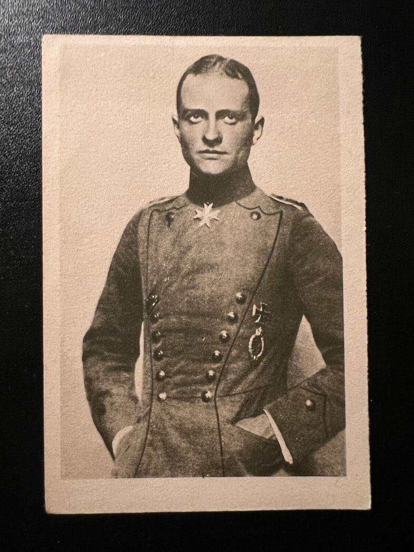 Mint Germany Military Portrait Postcard Red Baron Manfred von Richtofen 2: Mint Germany Military Portrait Postcard Red Baron Manfred von Richtofen 2 Pre-Owned The MYNT Guarantee: All items in this auction are guaranteed to be 100% authentic. At Your Service: At MYNT, our Cus