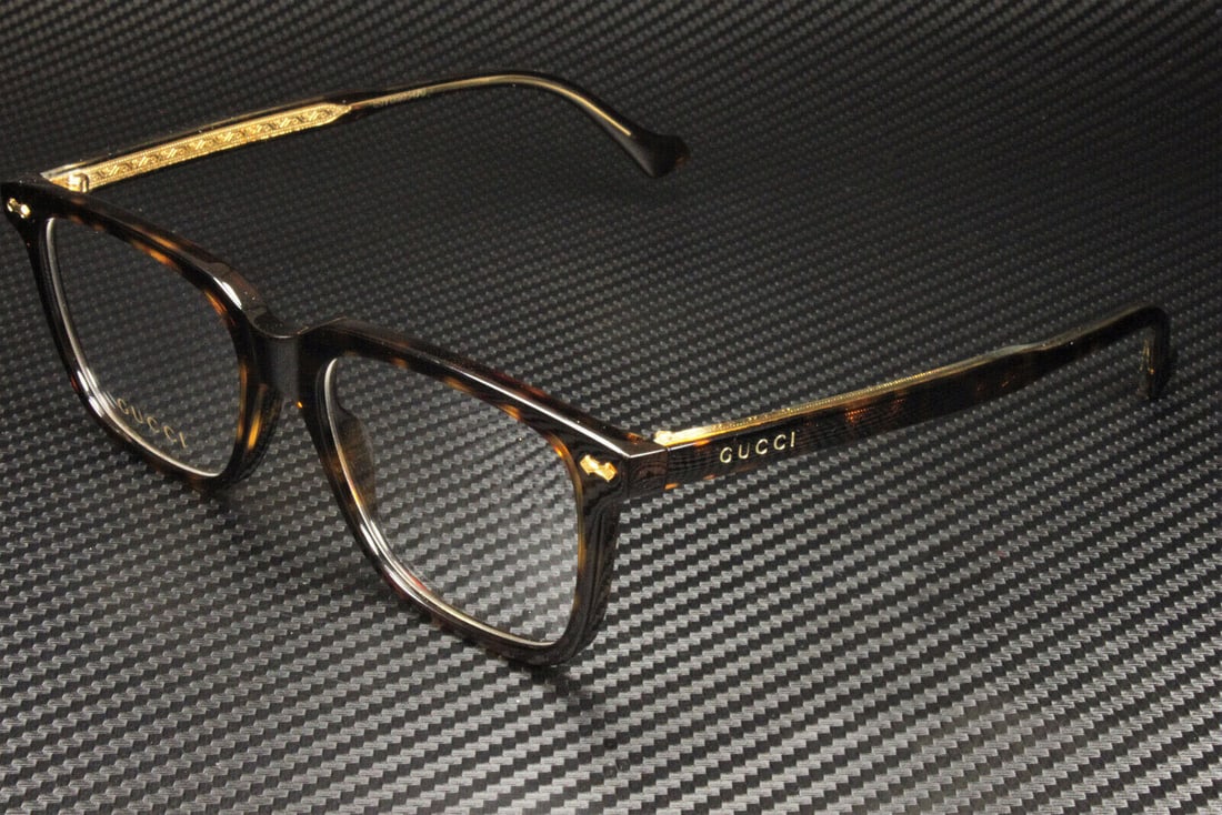 GUCCI GG0737O 006 Rectangle Square Havana Demo Lens Mens Eyeglasses 53 mm: GUCCI GG0737O 006 Rectangle Square Havana Demo Lens Mens Eyeglasses 53 mm Frame Color: Brown Type: Eyeglasses New The MYNT Guarantee: All items in this auction are guaranteed to be 100% authentic. At