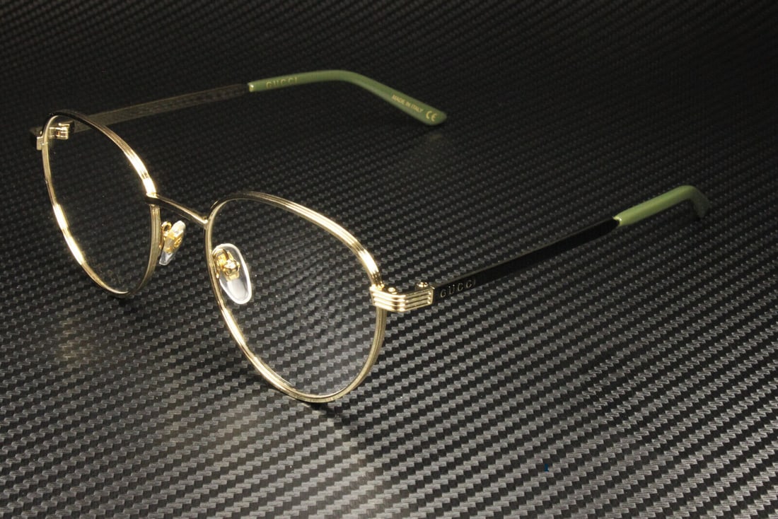 GUCCI GG0942O 003 Gold Round Mens 51 mm Eyeglasses: GUCCI GG0942O 003 Gold Round Mens 51 mm Eyeglasses Frame Color: Gold Type: Eyeglasses Style: Round New The MYNT Guarantee: All items in this auction are guaranteed to be 100% authentic. At Your Servic