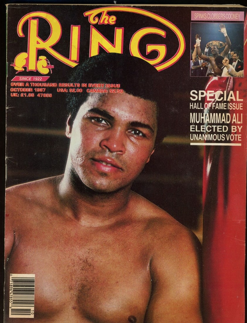 October 1987 The Ring Boxing Magazine Muhammad Ali on Cover 177688: October 1987 The Ring Boxing Magazine Muhammad Ali on Cover 177688 Sport: Boxing Product: Magazine Original/Reprint: Original Autograph Authentication: Seller League: Boxing Pre-Owned While the lot im
