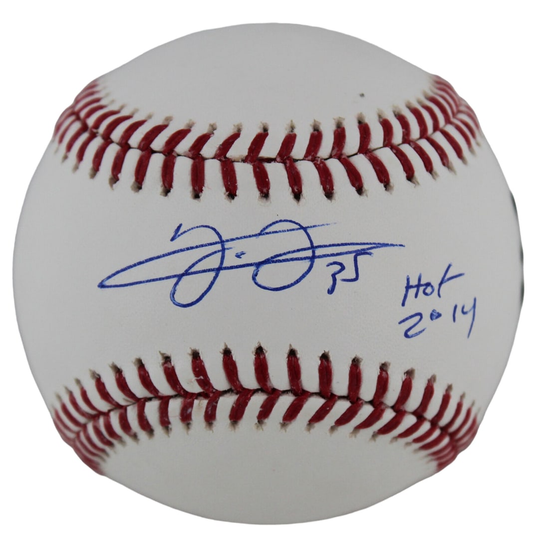 White Sox Frank Thomas "HOF 2014" Signed Oml Baseball Autographed BAS: White Sox Frank Thomas "HOF 2014" Signed Oml Baseball Autographed BAS Sport: Baseball Product: Ball Original/Reprint: Original Player: Frank Thomas Team: Chicago White Sox Autograph Authentication: Be
