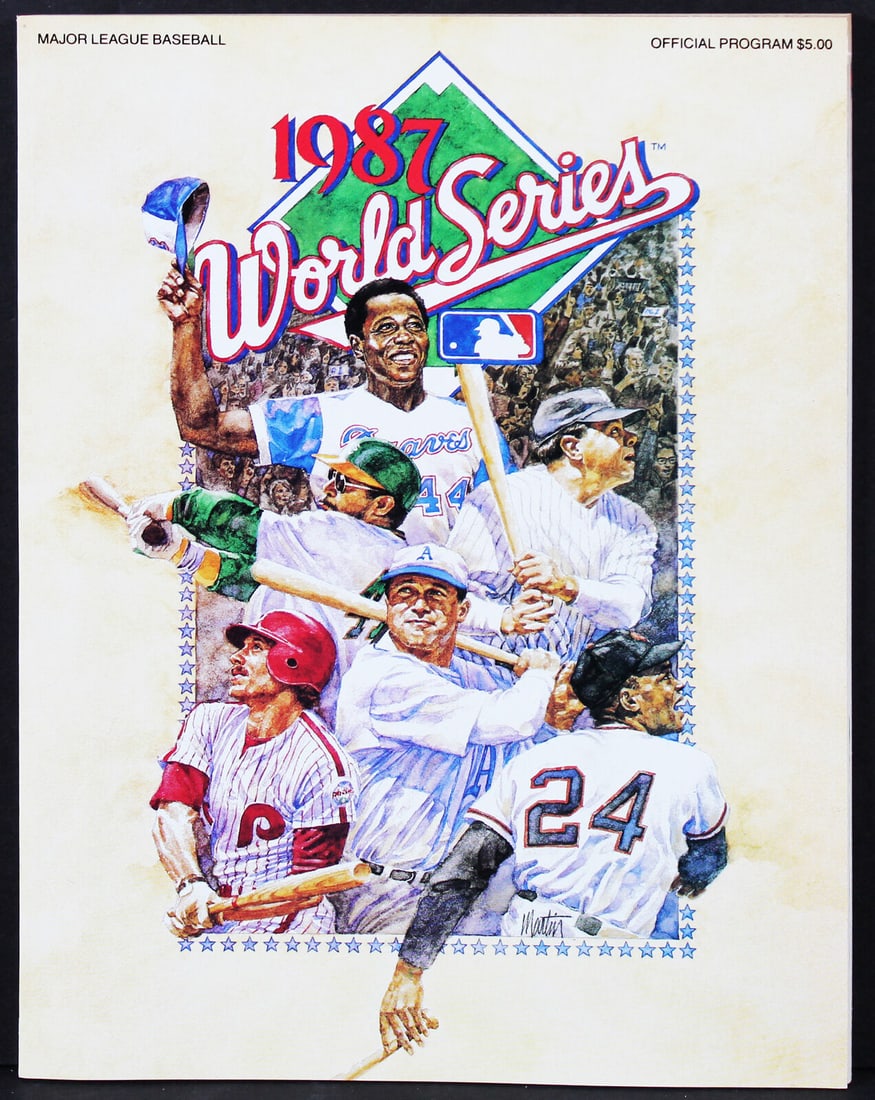 1987 World Series Twins vs. Cardinals Official Program World Series Magazine: 1987 World Series Twins vs. Cardinals Official Program World Series Magazine Sport: Baseball Product: Magazine Original/Reprint: Original Autograph Authentication: PPC Product Coa: PPC Pre-Owned While