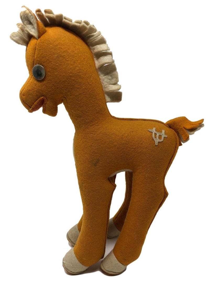 1940's 50's Rare University of Texas Stuffed Doll Horse Rare and Unique 12" Tall: 1940's 50's Rare University of Texas Stuffed Doll Horse Rare and Unique 12" Tall Sport: Football Team: Texas Longhorns Pre-Owned While the lot images are representative of the item, the size, placemen