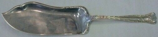 New Empire by Gorham Sterling Silver Fish Server 12 1/2" Fhas: New Empire by Gorham Sterling Silver Fish Server 12 1/2" Fhas New empire by gorham sterling silver flat handle all sterling fish server 12 1/2" in the pattern new empire by gorham. It is not monogramm