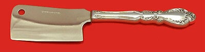 Old Charleston by International Sterling Silver Cheese Cleaver HH Custom 6 1/2": Old Charleston by International Sterling Silver Cheese Cleaver HH Custom 6 1/2" Old charleston by international sterling silver custom made hollow handle with stainless blade cheese cleaver approx. 6