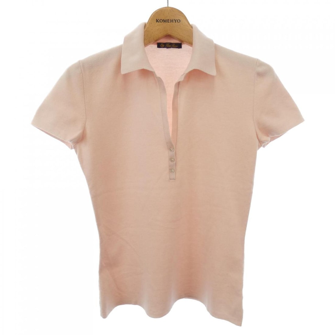 Loro Piana Polo Shirts: Loro Piana Polo Shirts Brand: Loro Piana Style: SHIRT Color: Pink "Gender: Ladies " Size: 40 Size Type: Regular Type: SHIRT B: Reasonable Wear and Tear The MYNT Guarantee: All items in this auction ar