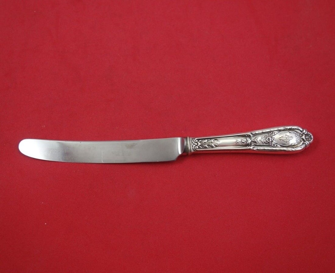 Fontaine by International Sterling Silver Junior Knife Old French HH WS 7": Fontaine by International Sterling Silver Junior Knife Old French HH WS 7" Fontaine by internationalsterling silver hollow handle with stainless blade junior knife old french 7" in the pattern fontain