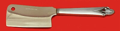 Woodlily by Frank Smith Sterling Silver Cheese Cleaver HHWS Custom Made 6 1/2": Woodlily by Frank Smith Sterling Silver Cheese Cleaver HHWS Custom Made 6 1/2" Woodlily by frank smith sterling silver custom made hollow handle with stainless blade cheese cleaver approx. 6 1/2" in t