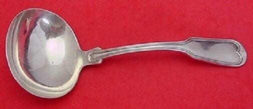 Fiddle Thread By Frank Smith Sterling Silver Gravy Ladle 6 1/2": Fiddle Thread By Frank Smith Sterling Silver Gravy Ladle 6 1/2" Fiddle thread by frank smith sterling silver gravy ladle 6 1/2" in the pattern fiddle thread by frank smith. It is not monogrammed and i