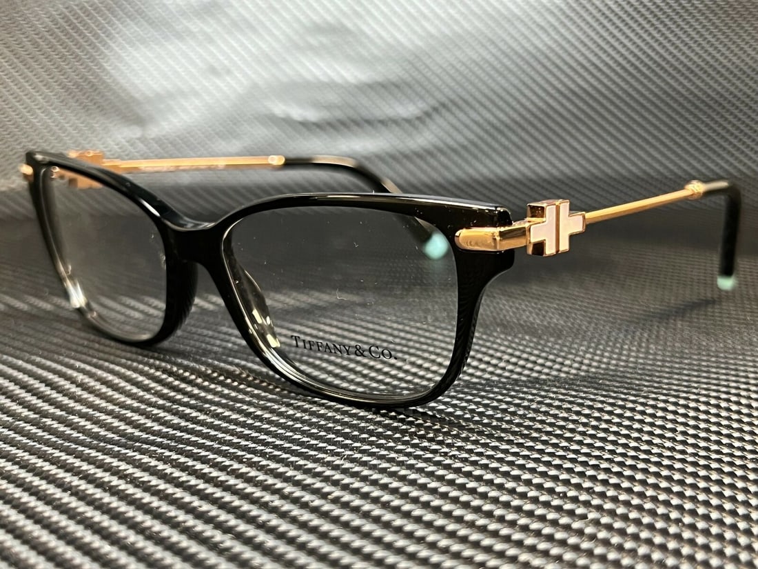 TIFFANY TF2207 8339 Black Rectangle Square Womens 52 mm Eyeglasses: TIFFANY TF2207 8339 Black Rectangle Square Womens 52 mm Eyeglasses Frame Color: Black Type: Eyeglasses Style: Rectangle New The Mynt Guarantee: All items in this auction are guaranteed to be 100% auth