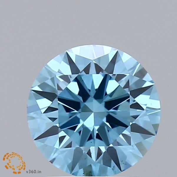 Ideal Loose Diamond - Round 1.24ct Fancy Vivid Blue: Ideal Loose Diamond - Round 1.24ct Fancy Vivid Blue Ideal Cut: Yes Source: This is a real non-mined Diamond that has been grown in a lab Shape: Round Carats: 1.24 Color: Fancy Vivid Blue Clarity: VS2 