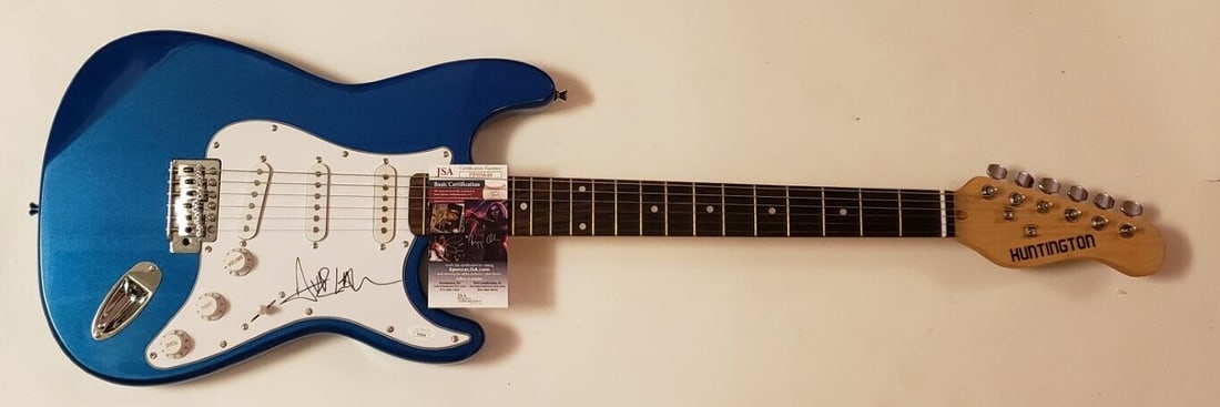 Avril Lavigne hand Signed Autographed Electric Guitar Sexy Rock Star JSA: Avril Lavigne hand Signed Autographed Electric Guitar Sexy Rock Star JSA Industry: Music Object Type: Guitar & Guitar Pick Original/Reproduction: Original Autograph Authentication: James Spence (JSA)