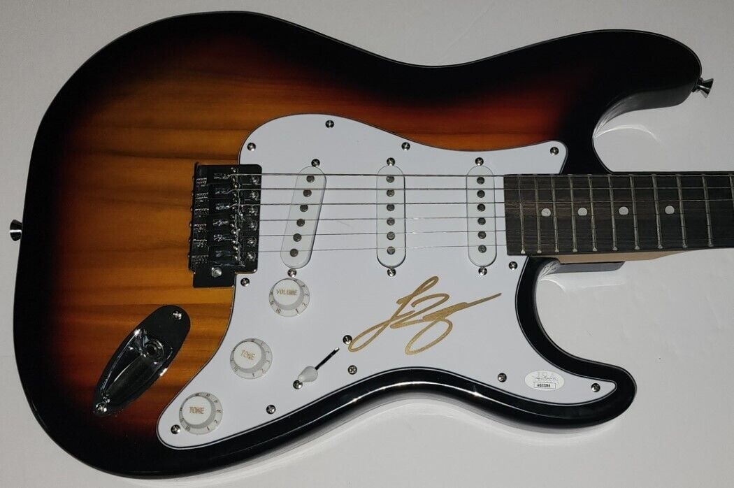 Luke Bryan Signed Autographed Guitar Country Superstar Play It Again JSA: Luke Bryan Signed Autographed Guitar Country Superstar Play It Again JSA Industry: Music Object Type: Guitar & Guitar Pick Original/Reproduction: Original Autograph Authentication: James Spence (JSA)
