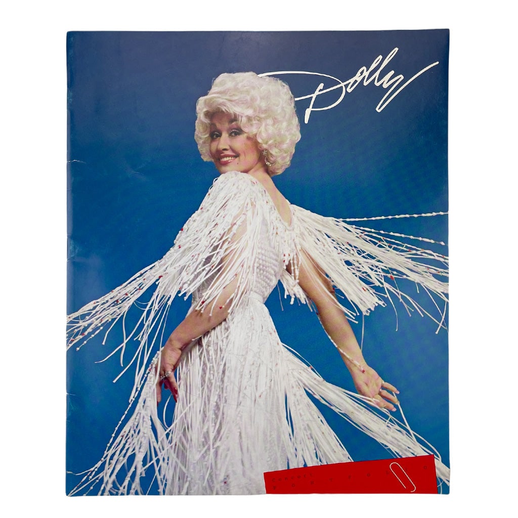 1982 Dolly Parton Tour Program: 1982 Dolly Parton Tour Program Original 1982 Dolly Parton Tour Program . This is a true vintage program, not a modern reproduction. Please use photos for reference to condition. Date: 1982 Size: 0 Col