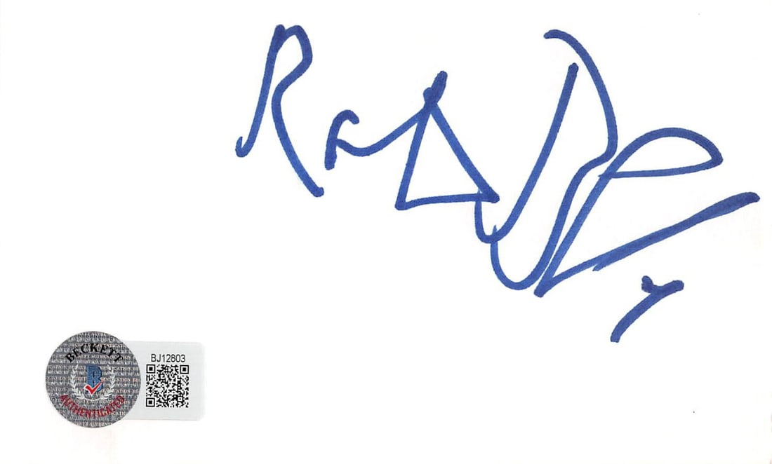 Robert Blake In Cold Blood Signed 3x5 Index Card BAS #BJ12803: Robert Blake In Cold Blood Signed 3x5 Index Card BAS #BJ12803 Industry: Movies Original/Reproduction: Original Autograph Authentication: Beckett Product Coa: Beckett Product Signed By Name: Robert Bla