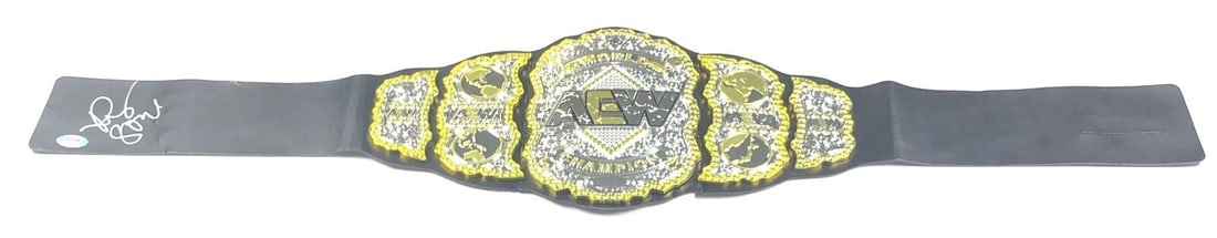 Ruby Soho Signed Championship Belt PSA/DNA AEW NXT Autographed Wrestling: Ruby Soho Signed Championship Belt PSA/DNA AEW NXT Autographed Wrestling Original/Reprint: Original Sport: Wrestling Pre-Owned While the lot images are representative of the item, the size, placement 