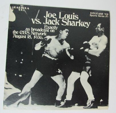 Joe Louis vs. Jack Sharkey/Babe Ruth on other side Vinyl Record Album 146271: Joe Louis vs. Jack Sharkey/Babe Ruth on other side Vinyl Record Album 146271 Sport: Boxing Original/Reproduction: Original Pre-Owned While the lot images are representative of the item, the size, plac