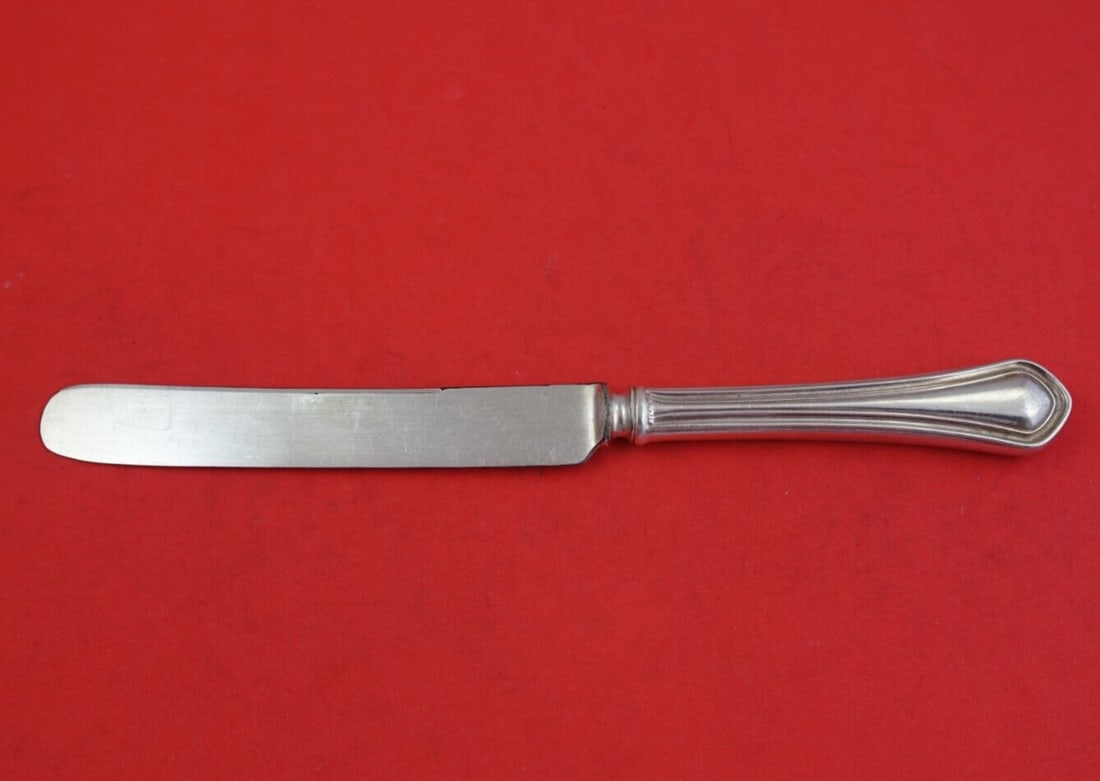 Mayflower by Frank Smith Sterling Silver Regular Knife Blunt 8 7/8" Flatware: Mayflower by Frank Smith Sterling Silver Regular Knife Blunt 8 7/8" Flatware Mayflower by frank smithsterling silver hollow handle with blunt blade regular knife 8 7/8" in the pattern mayflower by fra