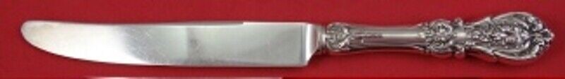 Francis I by Reed and Barton Old Sterling Dinner Knife French WS Wide 9 5/8": Francis I by Reed and Barton Old Sterling Dinner Knife French WS Wide 9 5/8" Francis i by reed and bartonsterling silver hollow handle with stainless blade eagle r lion mark dinner knife with wide fre