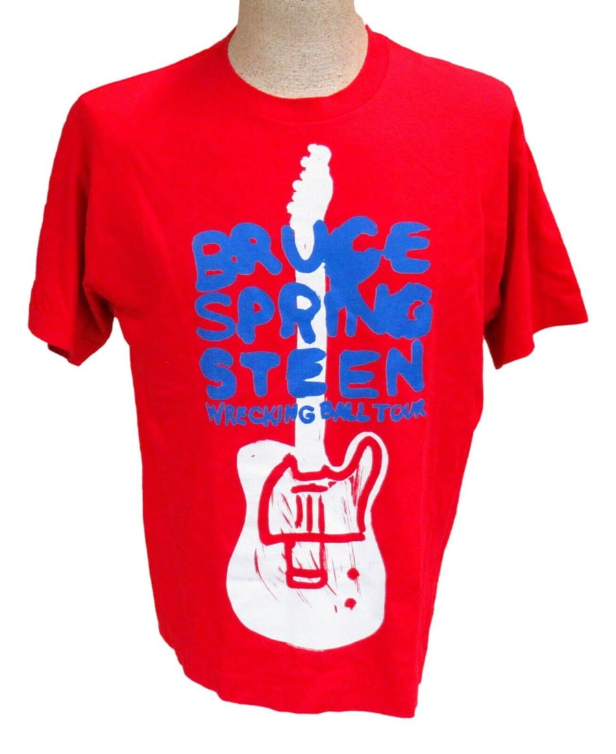 2012 Vintage Bruce Springsteen Wrecking Ball Tour Concert T-Shirt Size L: 2012 Vintage Bruce Springsteen Wrecking Ball Tour Concert T-Shirt Size L Brand: Murina Fit: Regular Size Type: Regular Type: T-Shirt Department: Men Sleeve Length: Short Sleeve Neckline: Crew Neck Siz