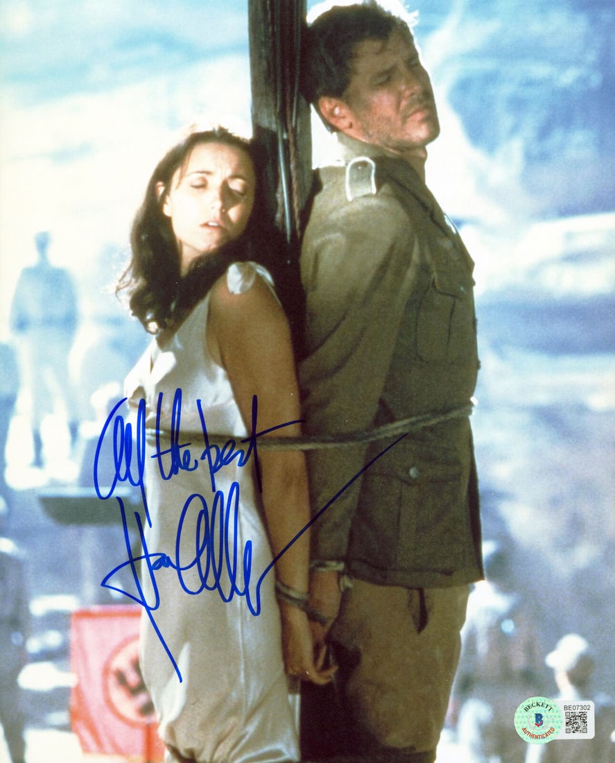 Karen Allen Indiana Jones "All The Best" Signed 8x10 Photo BAS #BE07302: Karen Allen Indiana Jones "All The Best" Signed 8x10 Photo BAS #BE07302 Industry: Movies Object Type: Photograph Original/Reproduction: Original Autograph Authentication: Beckett Product Coa: Beckett 