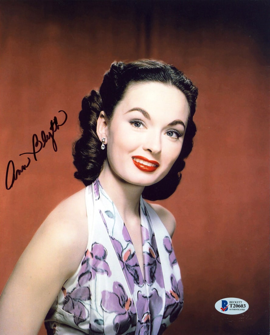 Ann Blyth Our Very Own Signed 8x10 Photo Autographed BAS #T20603: Ann Blyth Our Very Own Signed 8x10 Photo Autographed BAS #T20603 Industry: Movies Object Type: Photograph Original/Reproduction: Original Autograph Authentication: Beckett Product Coa: Beckett Product